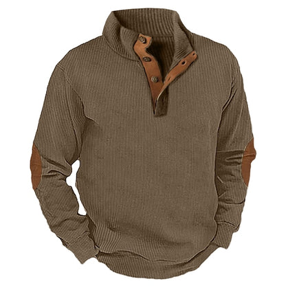 🔥Hot Sale 60% OFF🔥Men's Outdoor Casual Stand Collar Long Sleeve Sweatshirt