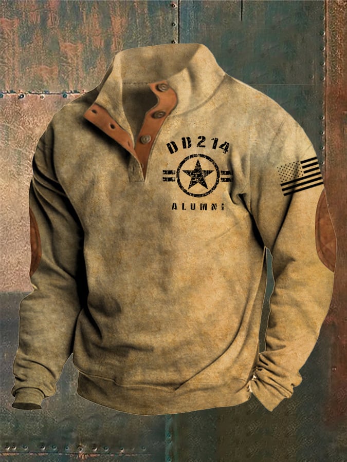 Men's Veteran Retro Sweatshirt