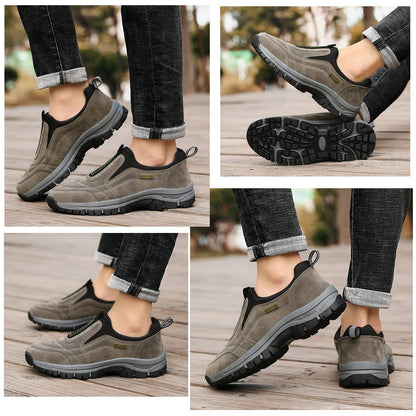 🔥Men's Fashionable Orthopedic Shoes Rubber Casual Shoes(Buy 2 For Free Shipping)