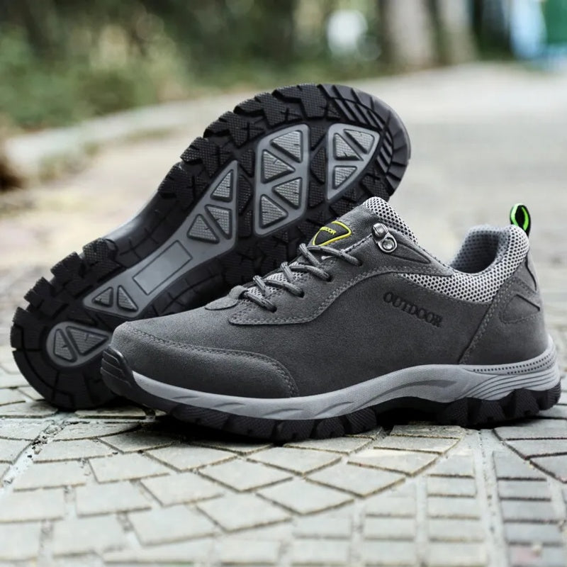 Men's Waterproof Breathable Lightweight Arch Support Hiking Shoes for Plantar Fasciitis