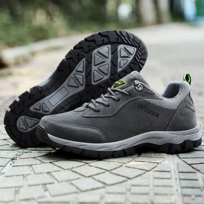 Men's Waterproof Breathable Lightweight Arch Support Hiking Shoes for Plantar Fasciitis