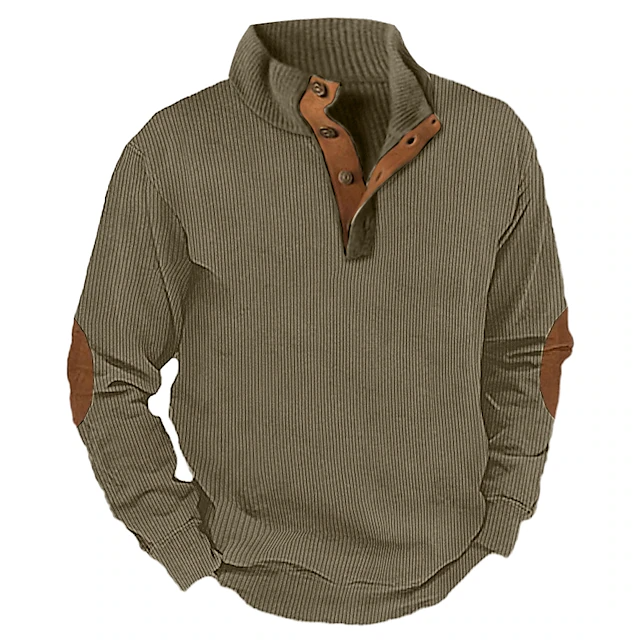 🔥Hot Sale 60% OFF🔥Men's Outdoor Casual Stand Collar Long Sleeve Sweatshirt