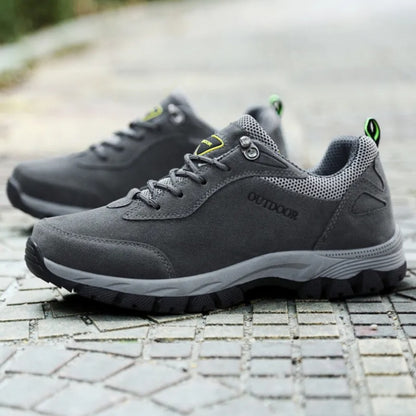 Men's Waterproof Breathable Lightweight Arch Support Hiking Shoes for Plantar Fasciitis