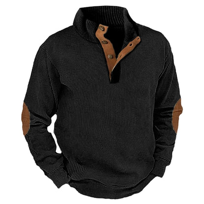 🔥Hot Sale 60% OFF🔥Men's Outdoor Casual Stand Collar Long Sleeve Sweatshirt