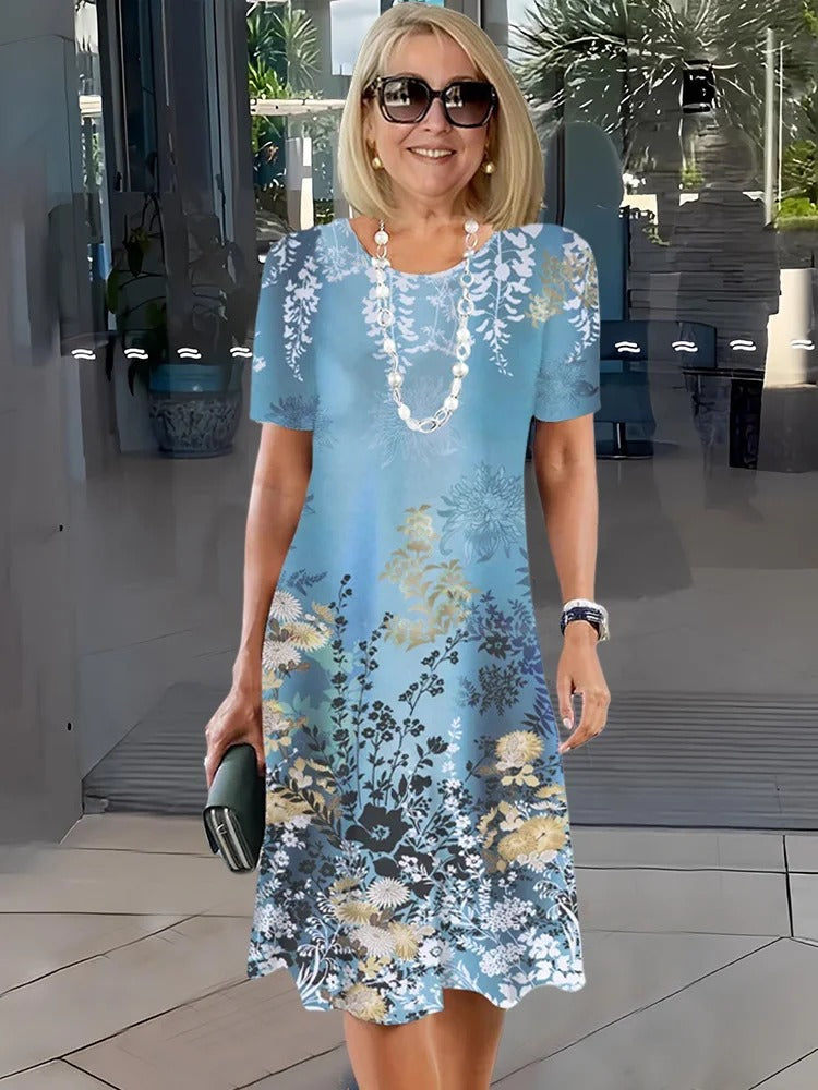 3D Printed Loose Medium Dress