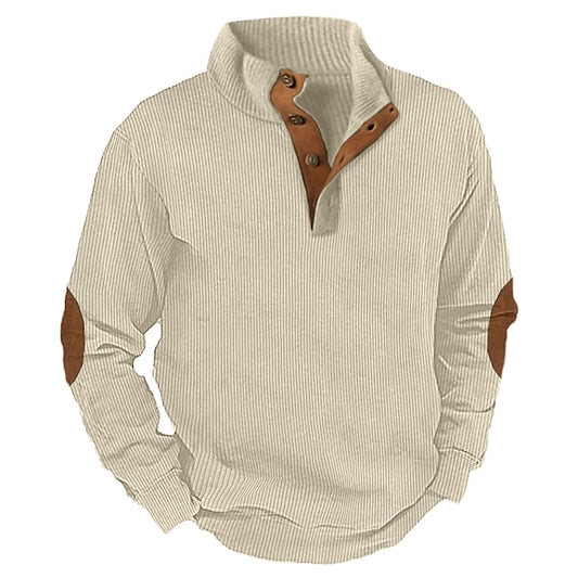 🔥Hot Sale 60% OFF🔥Men's Outdoor Casual Stand Collar Long Sleeve Sweatshirt